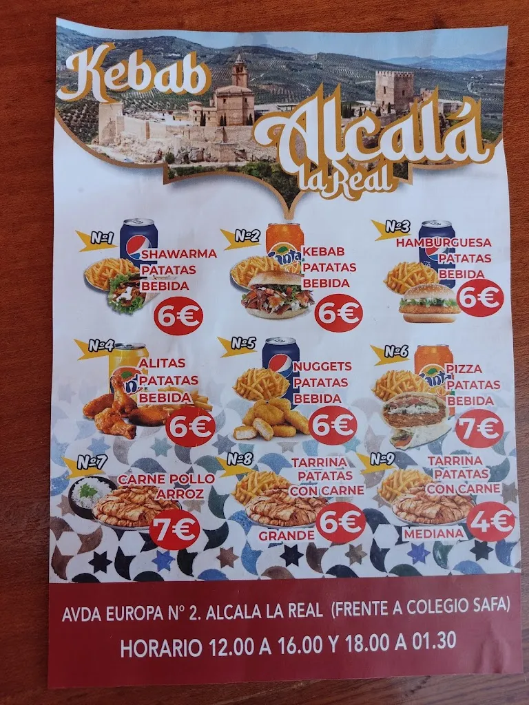 Menu_Kebab Alcalá la real_Alcalá la Real_image_3