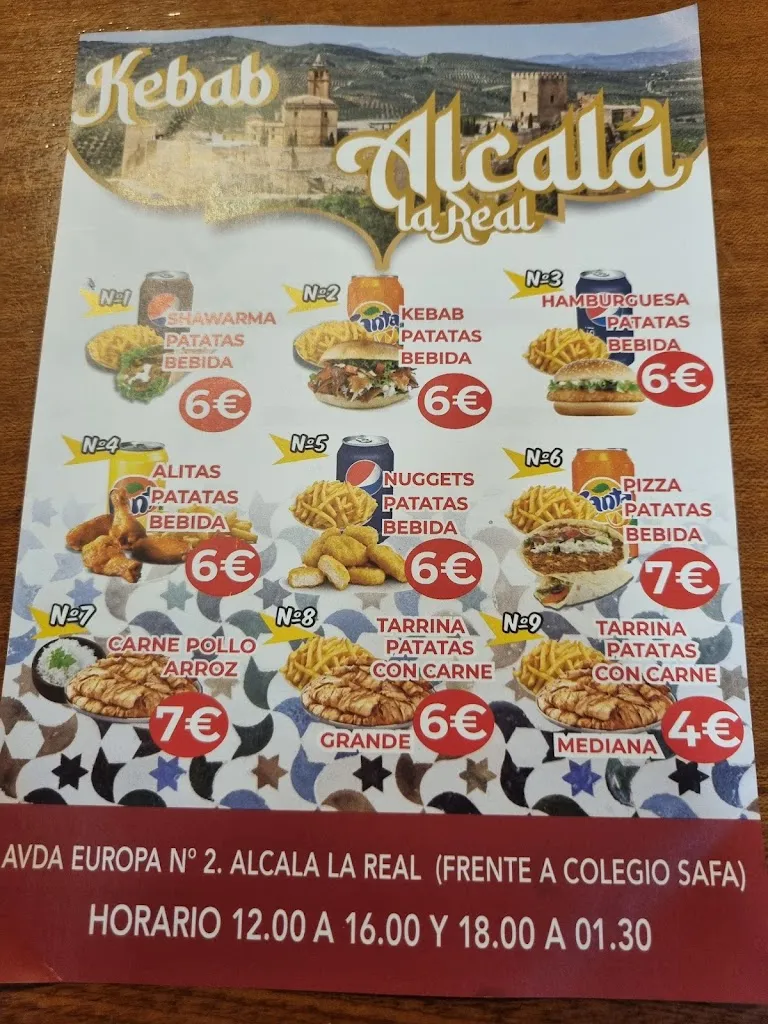 Menu_Kebab Alcalá la real_Alcalá la Real_image_4