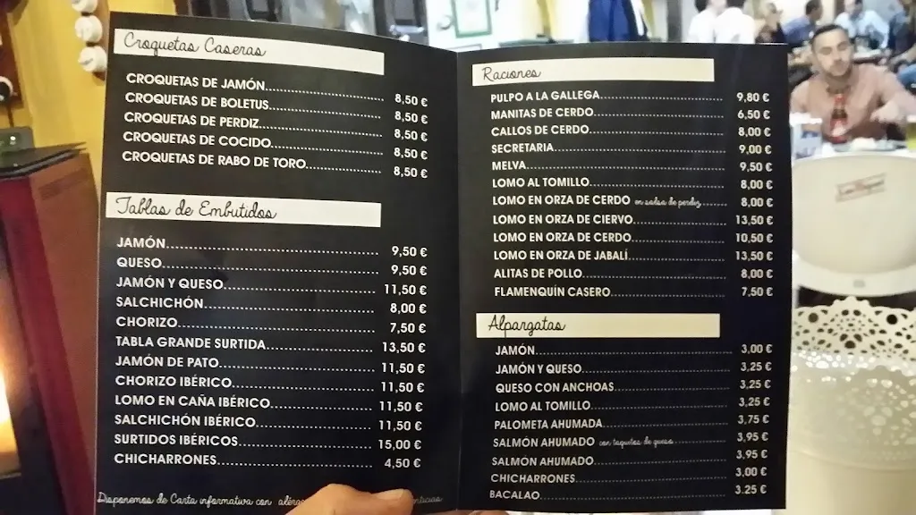 Menu_El Lagar De Los Vinos_Alcalá la Real_image_1