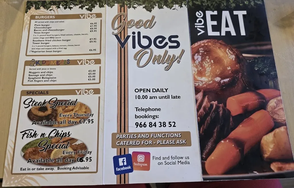 Menu_Vibe Cafe Bar_Catral_immagine_2