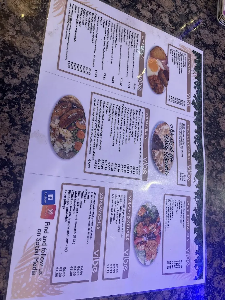 Menu_Vibe Cafe Bar_Catral_immagine_3