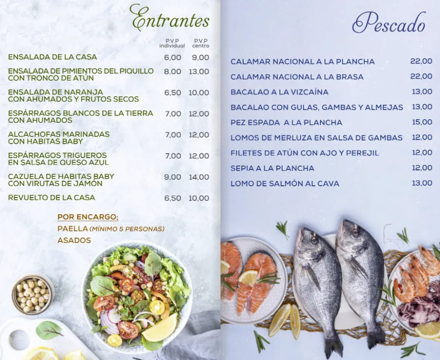Menu_Restaurante Brasería Ismael_Bedmar y Garcíez_image_2