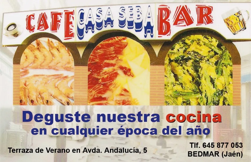 Menu_Bar Casa Seba_Bedmar y Garcíez_image_1