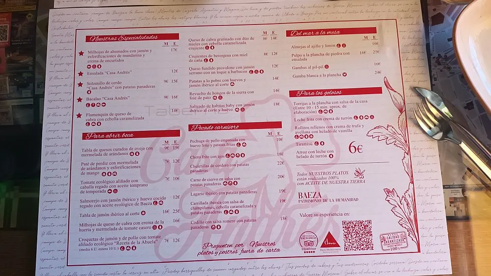 Menu_Taberna Casa Andrés_Baeza_immagine_3