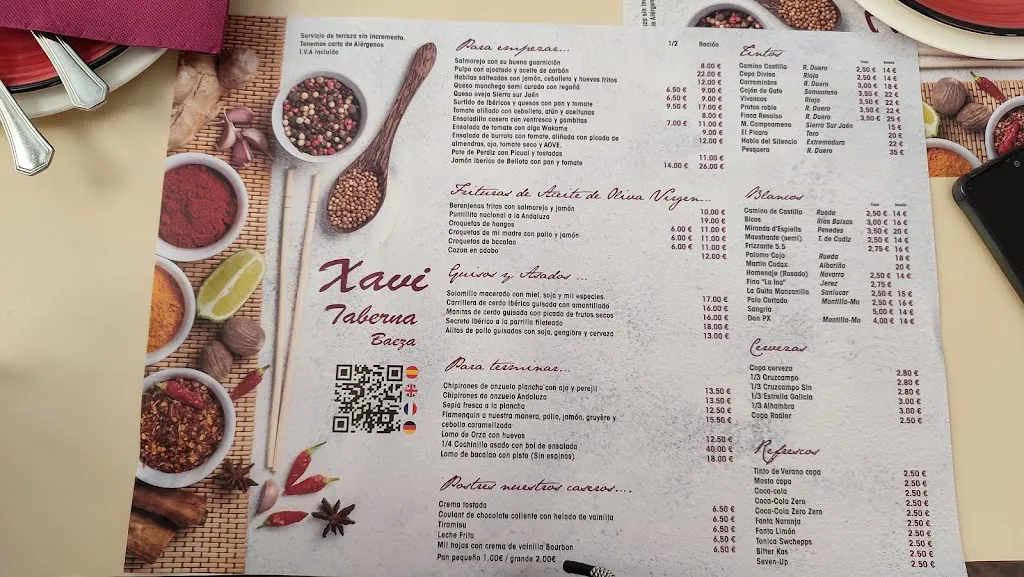 Menu_Xavi Taberna_Baeza_image_1