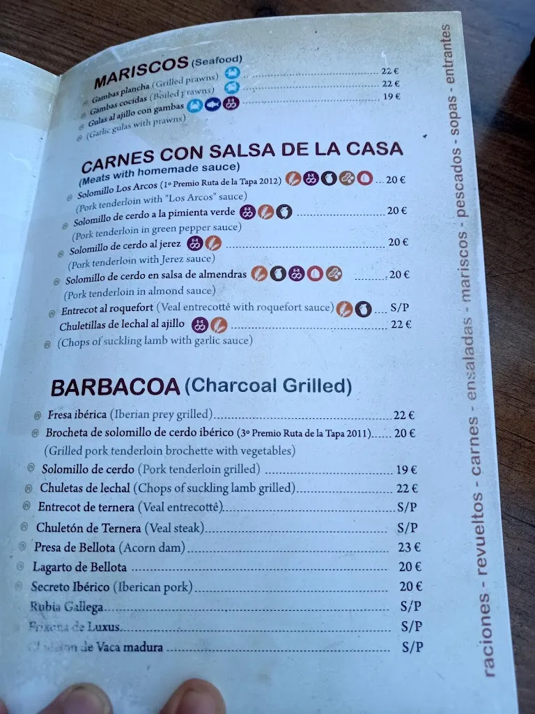 Menu_Restaurante-Brasería Los Arcos_Baeza_image_1