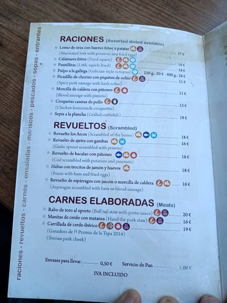 Menu_Restaurante-Brasería Los Arcos_Baeza_image_2