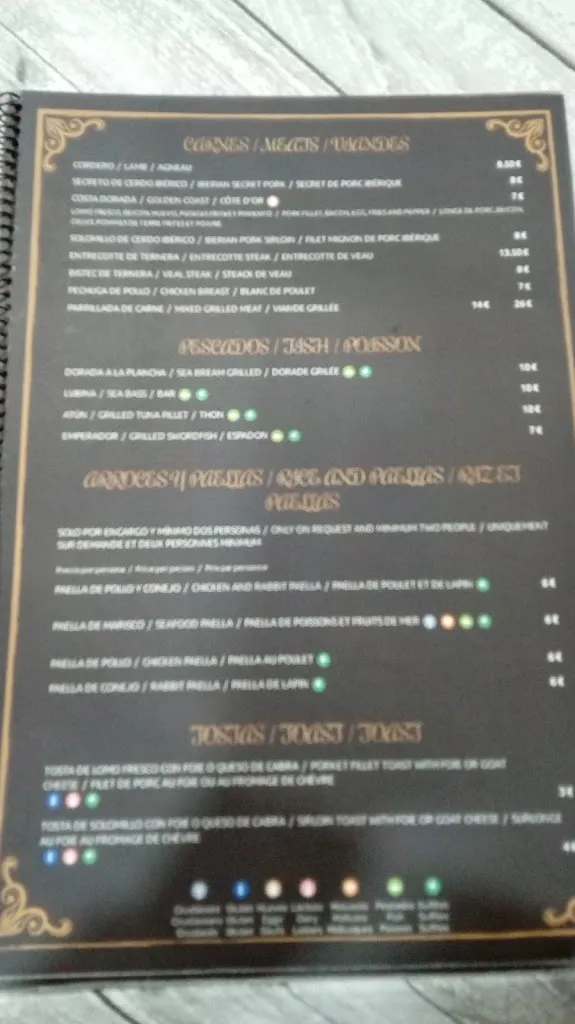 Menu_Bar Venecia_Catral_image_3