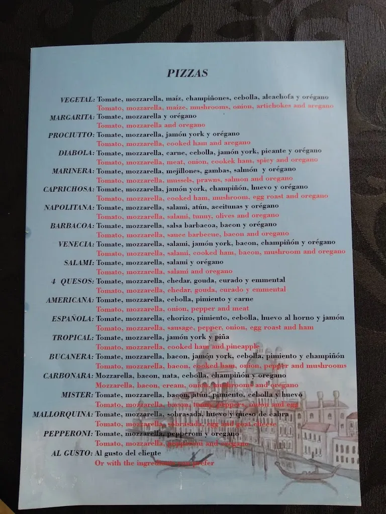 Menu_Bar Venecia_Catral_image_4