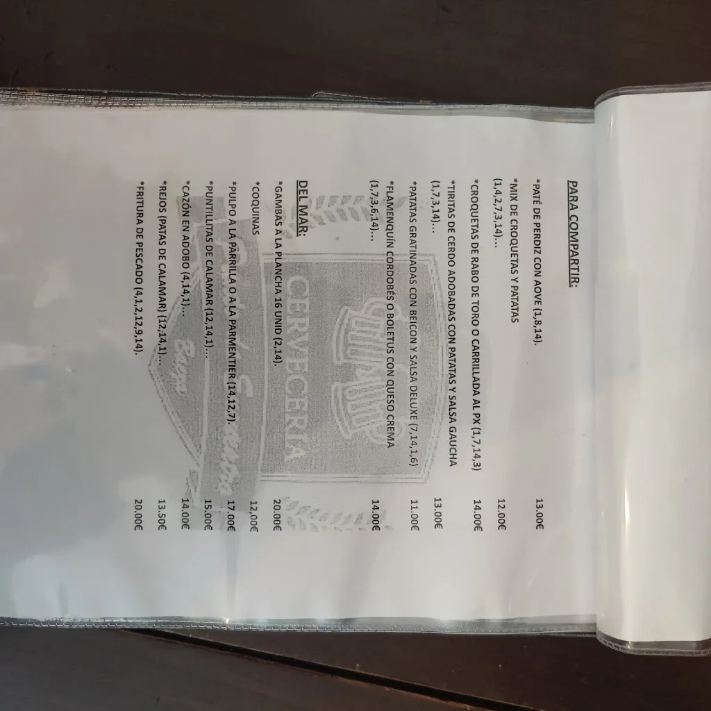 Menu_Cerveceria Punto de Encuentro_Baeza_image_3