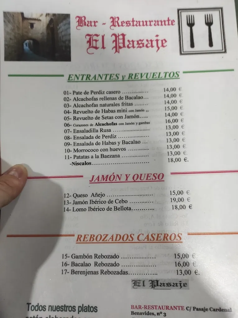 Menu_Restaurante El Pasaje_Baeza_image_3