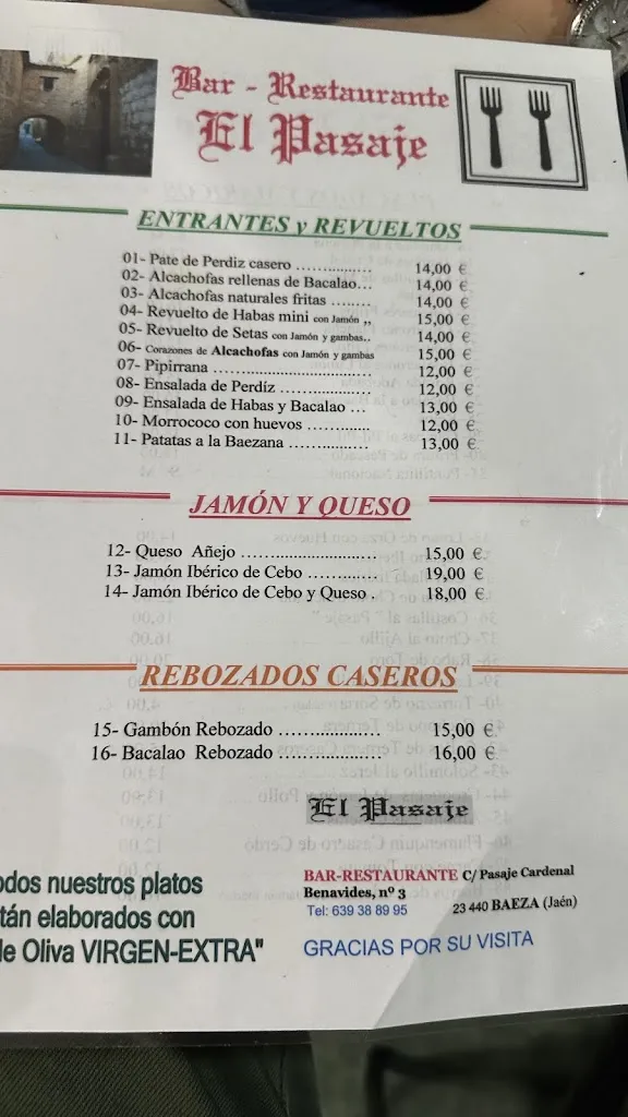 Menu_Restaurante El Pasaje_Baeza_image_4