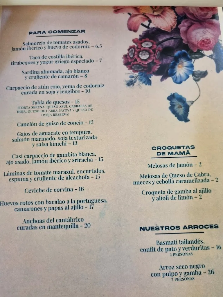 Menu_Pepita Bendita_Bailén_image_3