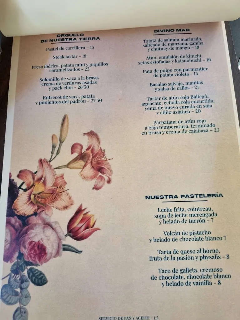 Menu_Pepita Bendita_Bailén_image_4