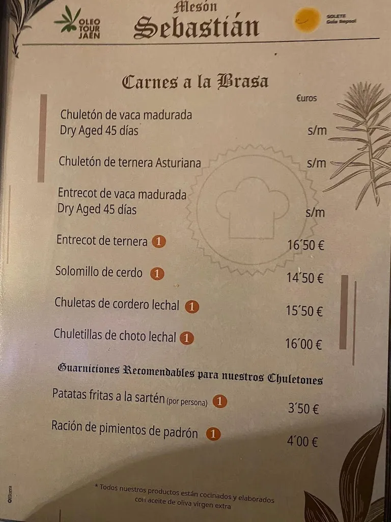 Menu_Mesón Sebastián_Bailén_image_1