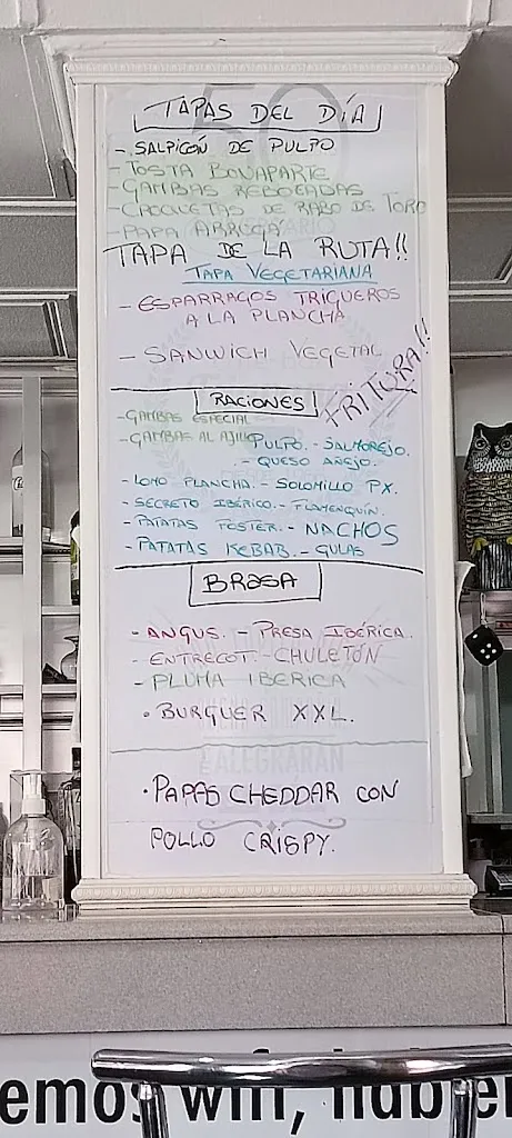 Menu_Bar Tejavana_Bailén_immagine_4