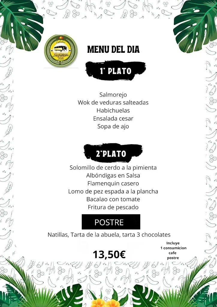 Menu_Bar La Estacion_Bailén_image_1