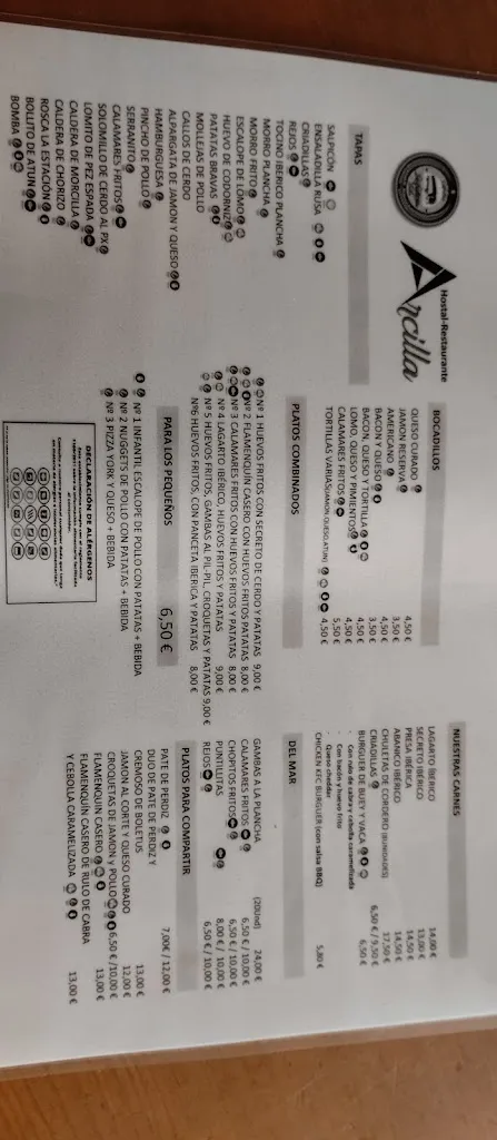 Menu_Bar La Estacion_Bailén_image_2