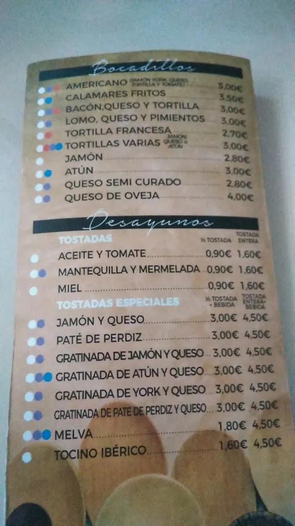 Menu_Bar La Estacion_Bailén_image_4