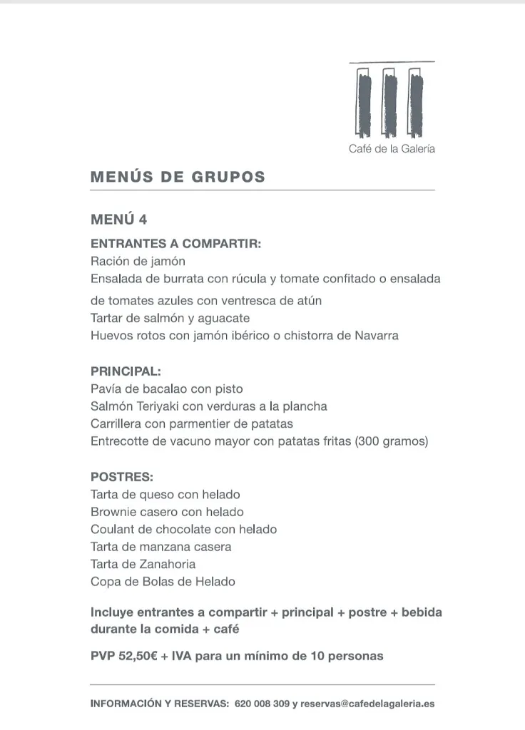 Menu_Café de la Galería_Bailén_image_4