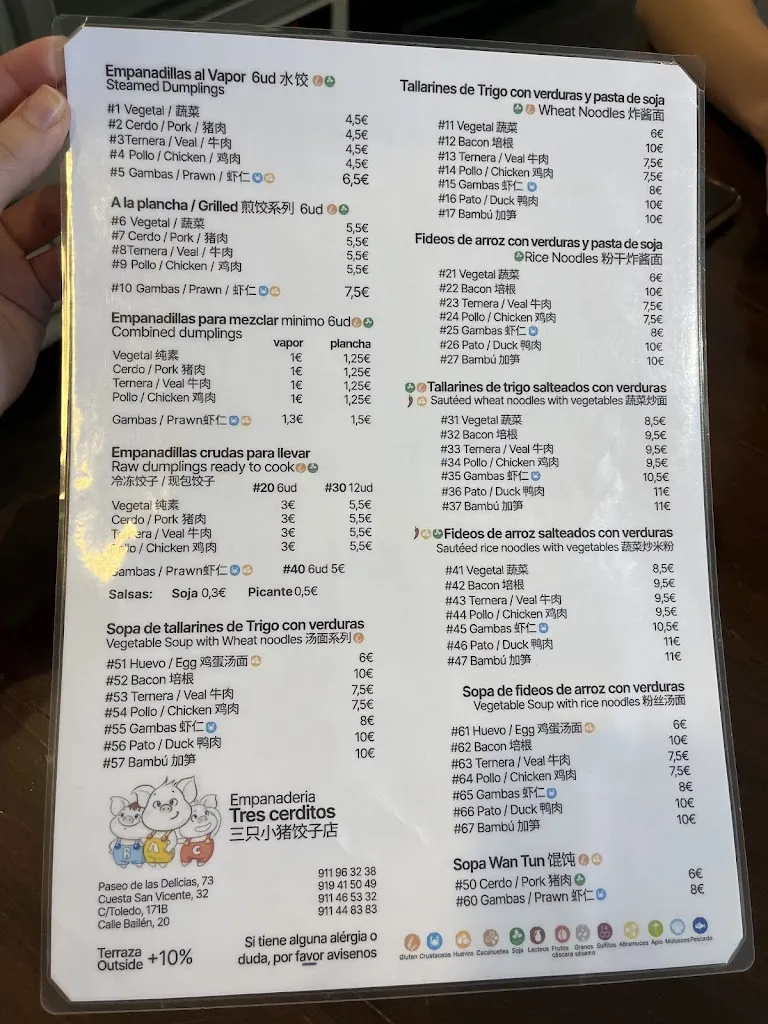 Menu_Tres Cerditos_Bailén_image_2