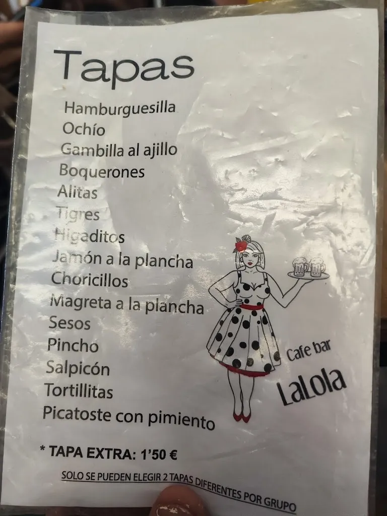 Menu_Bar Lalola_Beas de Segura_image_1