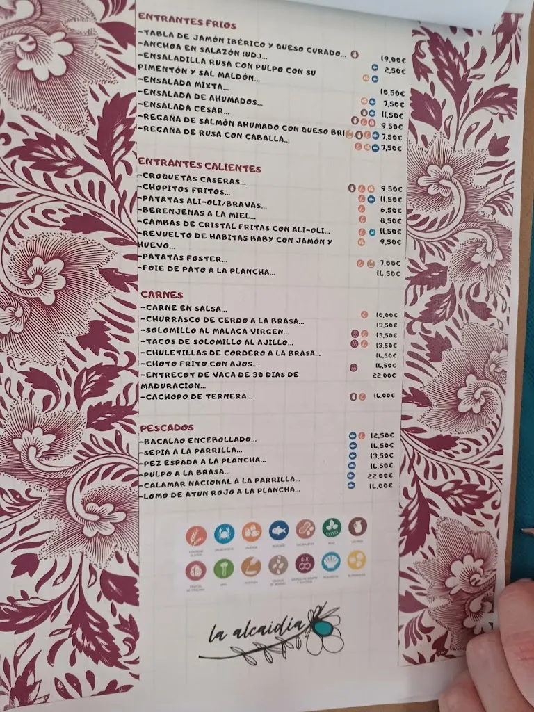 Menu_Hostal Restaurante Alcaidía de Mágina_Cambil_image_2