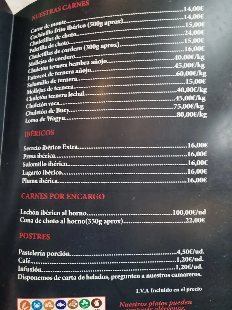 Menu_PRODUCARNE A LA BRASA Restaurante - Asador_Andújar_image_3