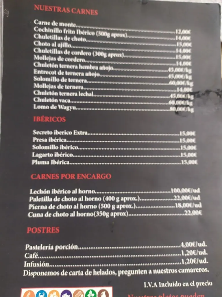 Menu_PRODUCARNE A LA BRASA Restaurante - Asador_Andújar_image_4