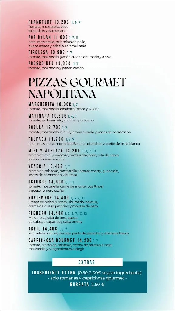 Menu_La Rosetta_Andújar_immagine_4