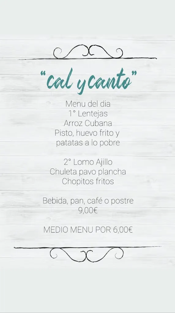 Menu_CAL Y CANTO_Andújar_image_1