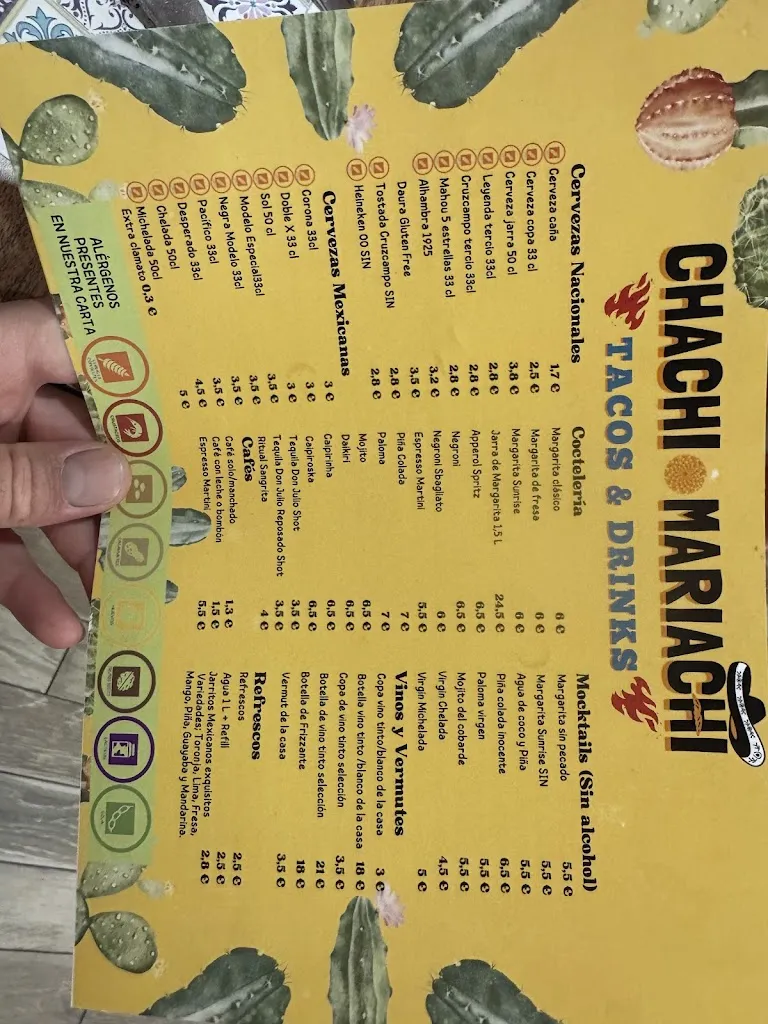 Menu_Chachi Mariachi_Andújar_image_2