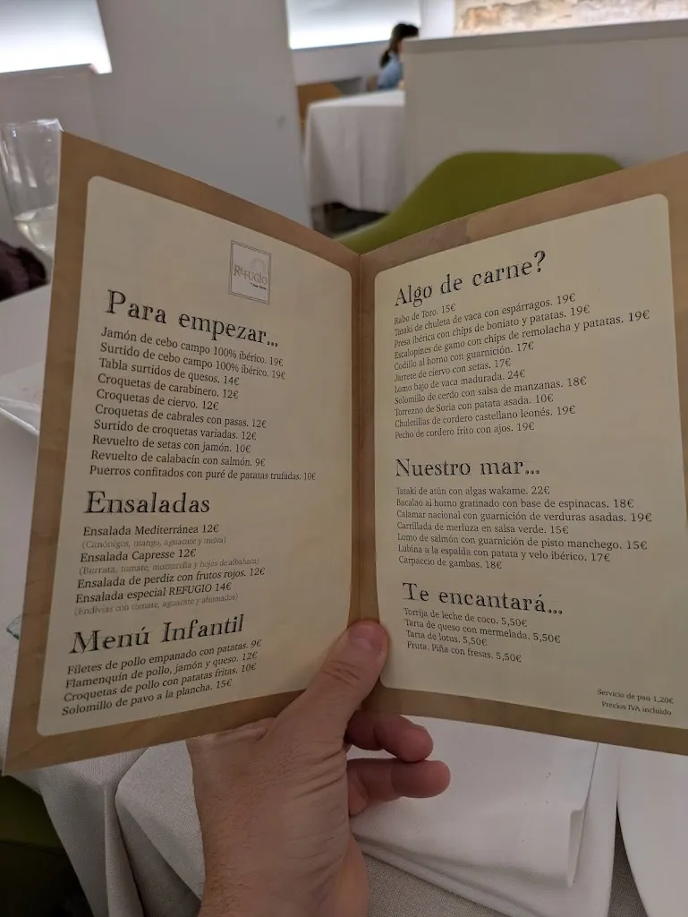 Menu_Restaurante Refugio Juan Marín_Andújar_image_4