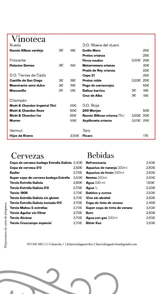 Menu_La Tertulia Gastrobar_Andújar_image_2