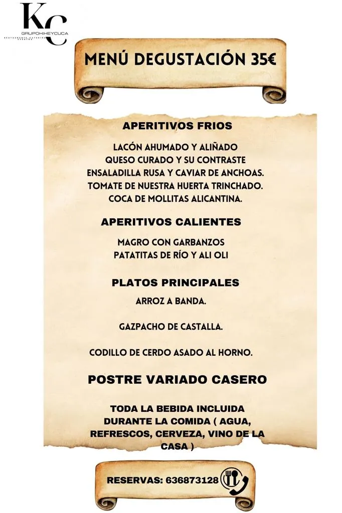 Menu_La Cuina de Kike Y Cuca_Castalla_immagine_2