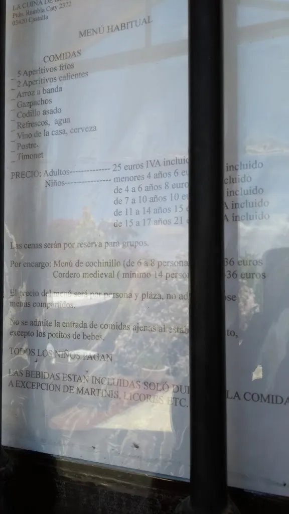 Menu_La Cuina de Kike Y Cuca_Castalla_immagine_3