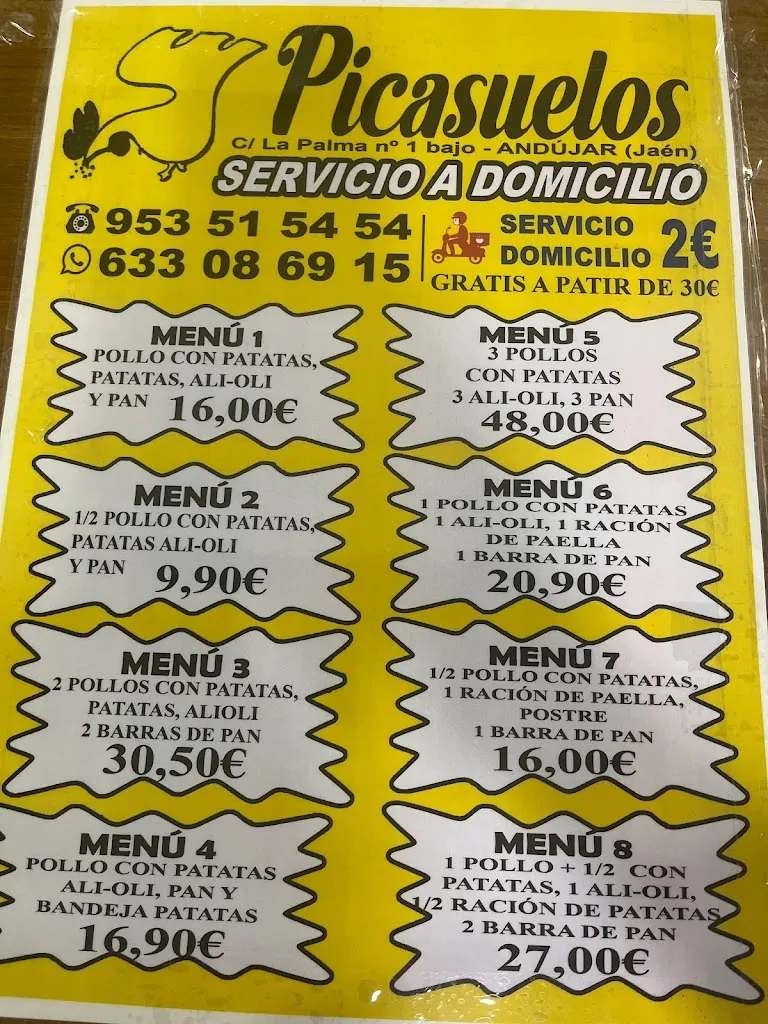 Menu_Asador picasuelos Andújar_Andújar_image_1