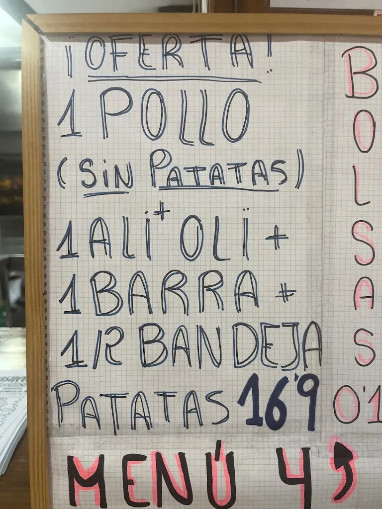 Menu_Asador picasuelos Andújar_Andújar_image_4