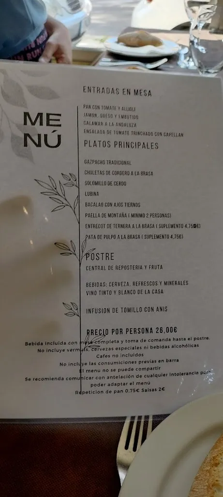Menu_Nou Trinquet_Castalla_image_3