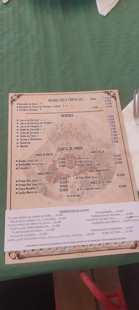 Menu_Restaurante El Tropezón_Andújar_image_3