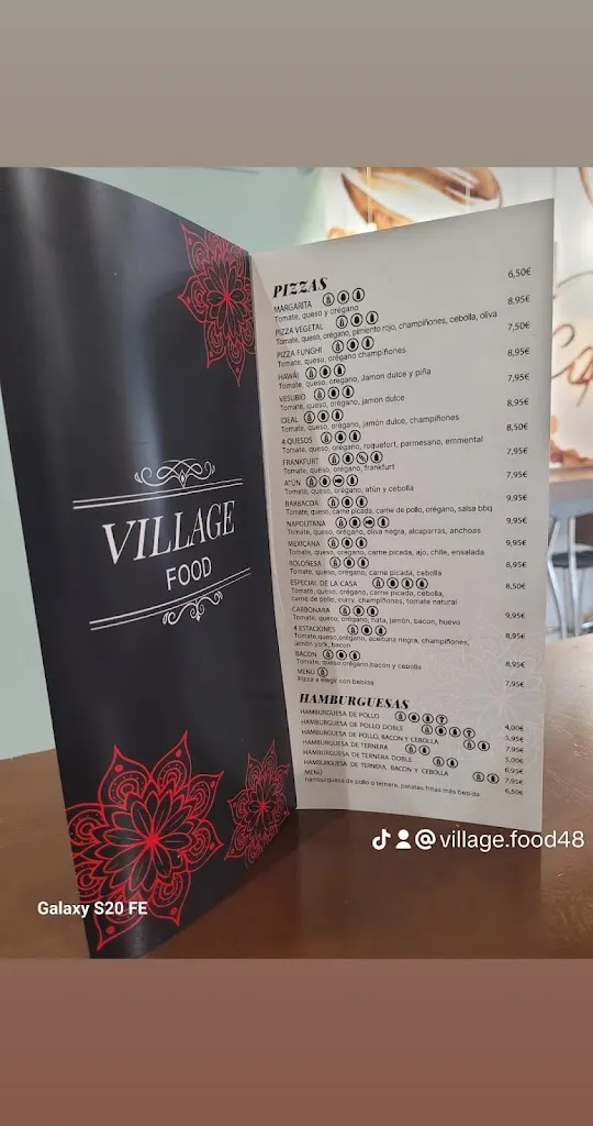 Menu_Village food_Andújar_image_2