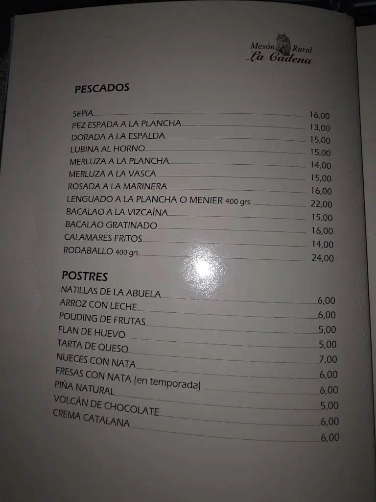 Menu_Mesón Rural La Cadena_Andújar_image_2