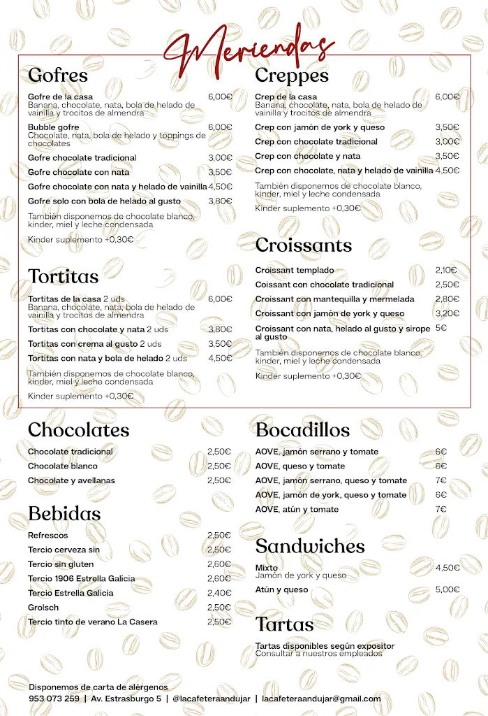 Menu_La Cafetera Breakfast_Andújar_image_2