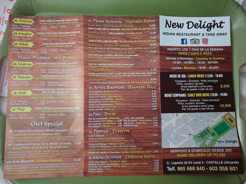 Menu_New Delight Indian Restaurant Castalla_Castalla_image_3