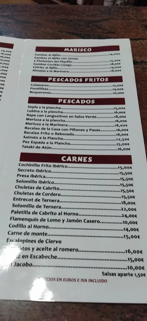 Menu_Bar cafetería el parque_Andújar_image_3