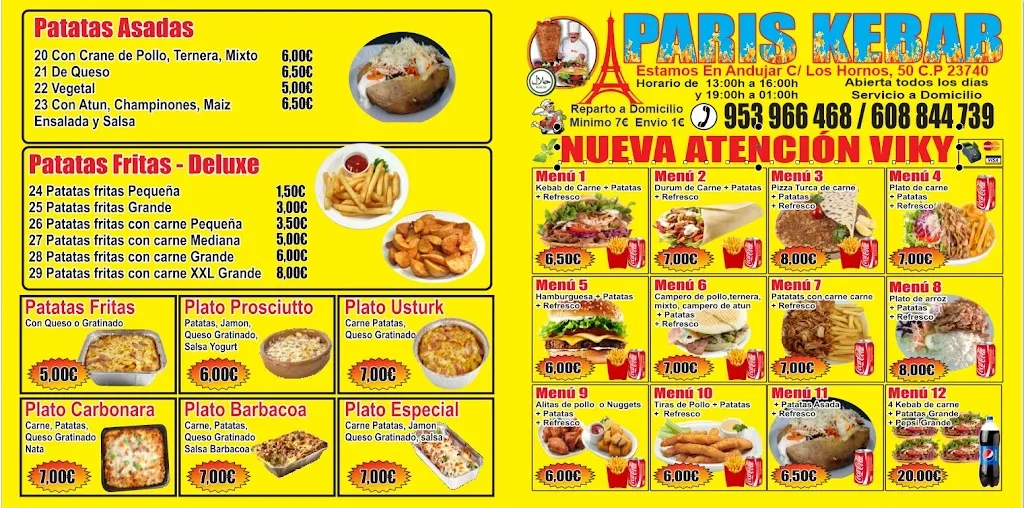 Menu_PARIS KEBAB 🥙_Andújar_image_2