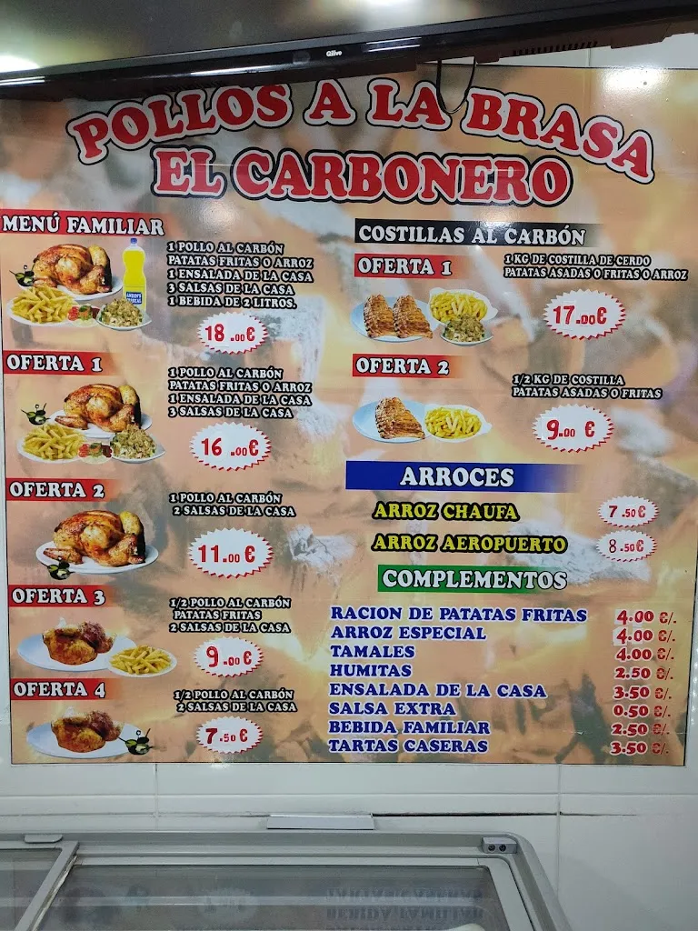 Menu_El Carbonero: pollos a la brasa_Carboneros_image_2