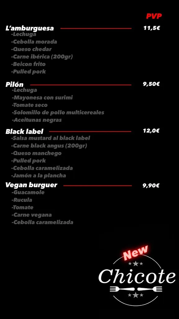 Menu_New Chicote_Canena_image_4