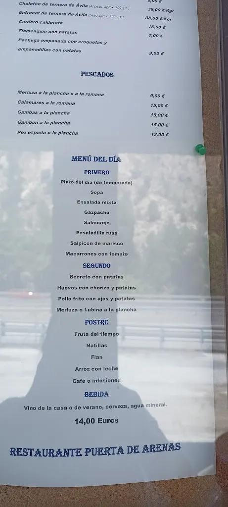 Menu_RESTAURANTE PUERTA DE ARENAS_Campillo de Arenas_image_2