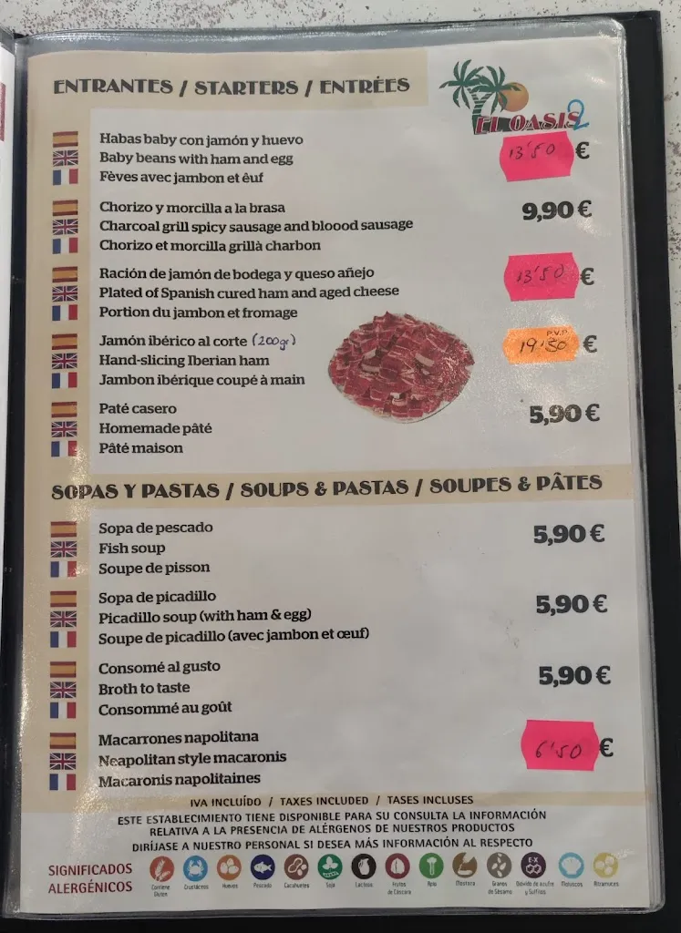 Menu_Asador-Restaurante El Oasis 2_Cárcheles_immagine_2